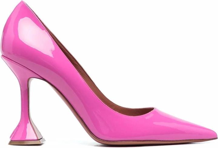 Amina Muaddi Ami Patent Leather Pumps (36.5)