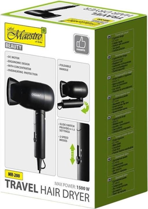 Image du produit Maestro Suszarka do włosów 1500W MR-200