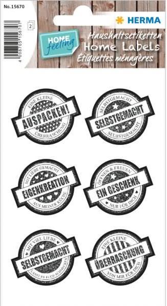 Produktbild HERMA Sticker Sprüche