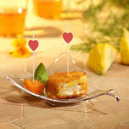Actual product image Papstar Fingerfood - Picker "Heart (100 x)