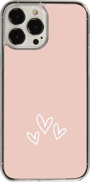 Image du produit PhoneLook Coque transparent Valentine 2023 three minimalist hearts (Apple iPhone 13 Pro Max)