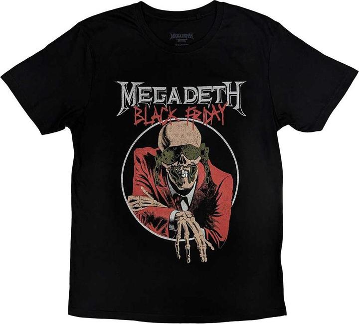 Megadeth Black Friday TShirt (M)