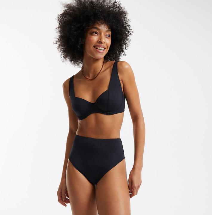 Produktbild La Redoute Collections Bikini-Slip Signature mit hohem Bund (36)