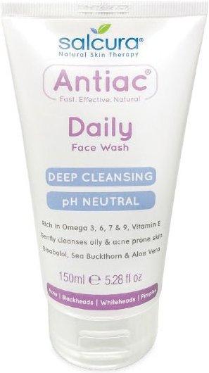 Actual product image Salcura Skincare Antiac Daily Face Wash Facial Cleansing Gel 150 ml Unisex (Gel, 150 ml)