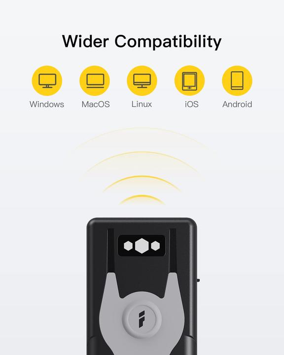 Produktbild Inateck Barcodescanner 43 gray (BCST-43 gray)