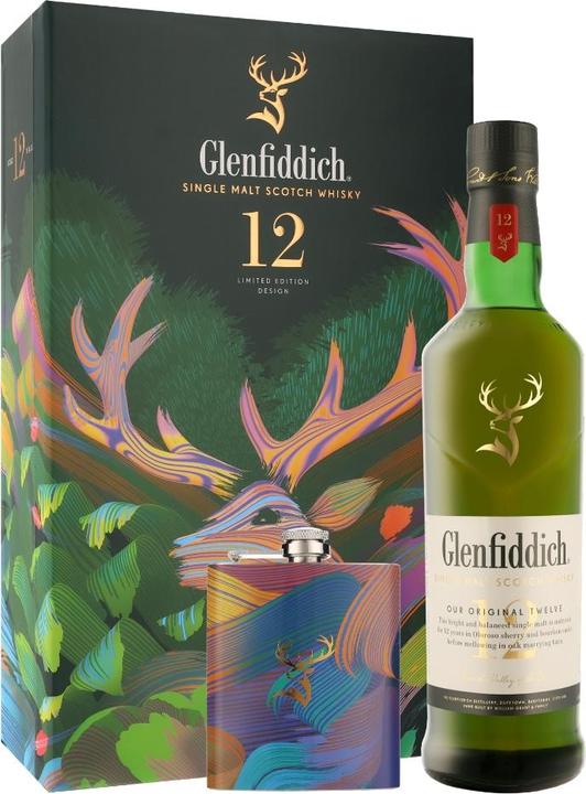 Glenfiddich 12 Jahre Scotch (Single Malt, 1 x 70 cl)