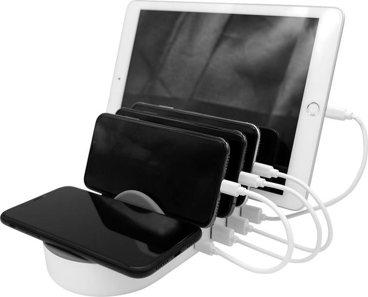 Produktbild Xlayer Wireless Charger Family QI-Zertifiziert white/grey (50 W)