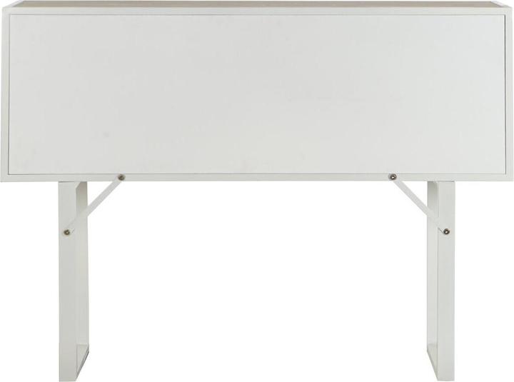 Actual product image DKD Home Decor Console White Metal Fir 120 x 35 x 90 cm (120 x 35 x 90 cm)