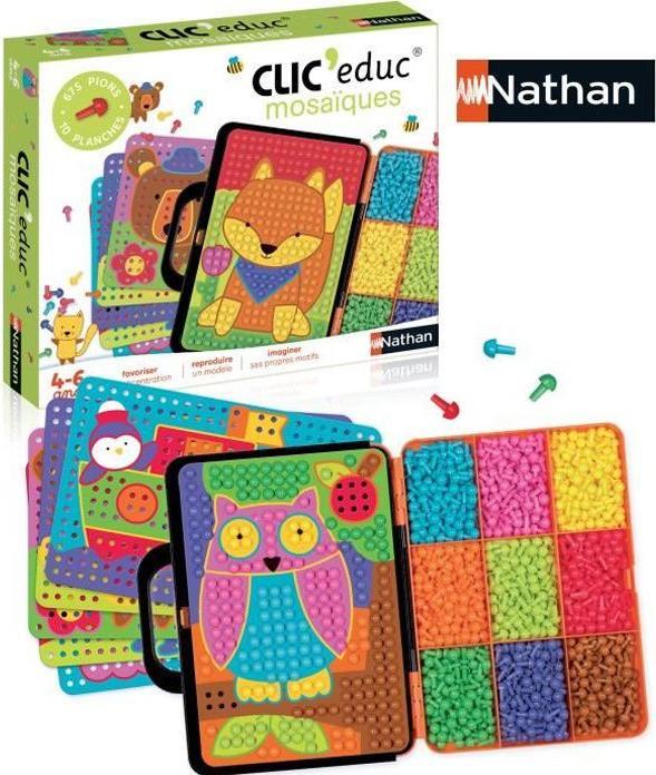 Actual product image Nathan CLIC'educ 31607 mosaic set