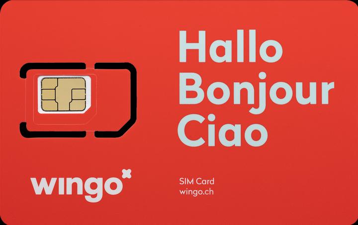 Produktbild Wingo SIM-Karte für Mobile-Abo