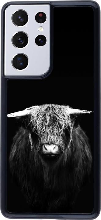 Produktbild PhoneLook Hülle Highland calf black (Samsung Galaxy S21 Ultra 5G)