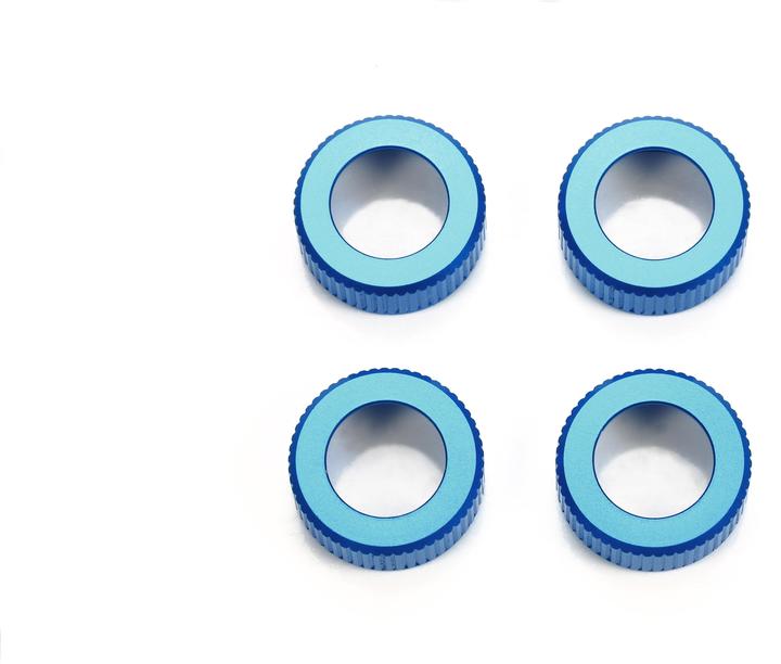 Actual product image Tamiya TRF-SSBB Damper Cyl.Caps (5.8mm Balls,4x)