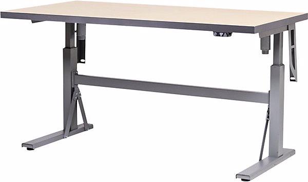Produktbild eurokraft pro Arbeitstisch, elektrisch höhenverstellbar (120 cm, 80 cm)
