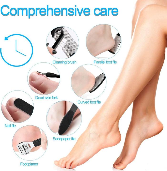 Actual product image König Design 10 in 1 pedicure foot file rasp callus remover callus rasp foot file