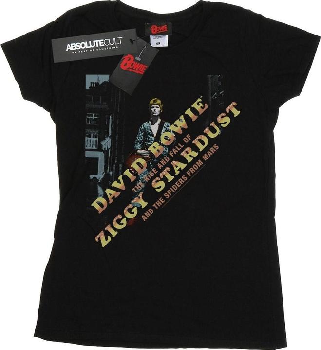 David Bowie Ziggy Diagonal TShirt (L)