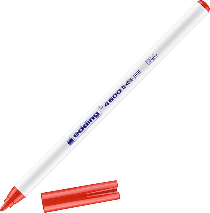 Image du produit Edding 4600 - Stylo pour T-Shirt (Rouge, 1 mm, 1 x)