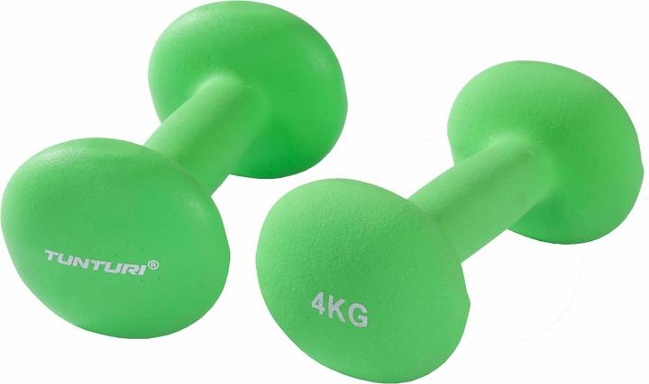 Tunturi Neopren Kurzhanteln (2 x 4 kg)