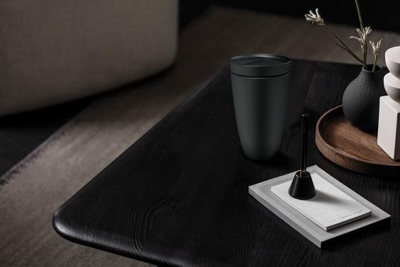 Actual product image Villeroy & Boch Manufacture Rock -GK Coffee To Go mug (300 ml, 1 x)
