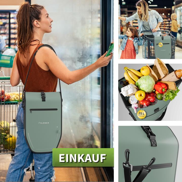 Image du produit Eloneo Sacoche de vélo pour ordinateur portable (28 l, Sacoches)