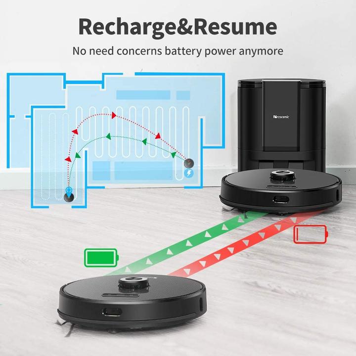 Immagine prodotto Proscenic WLAN Robot aspirapolvere M8 PRO (Aspirazione robotica)
