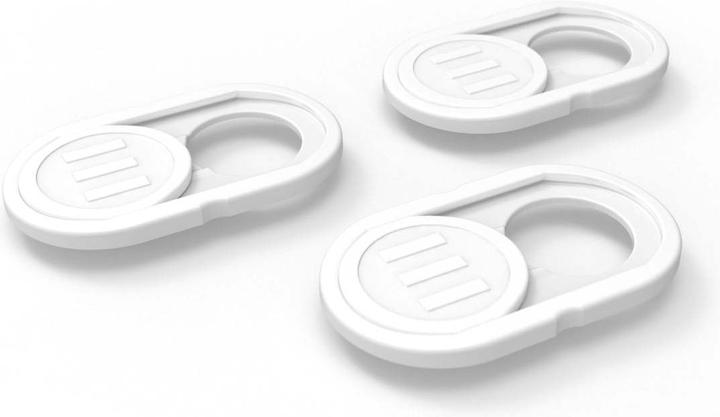 Privise Webcam Cover 3er Set white
