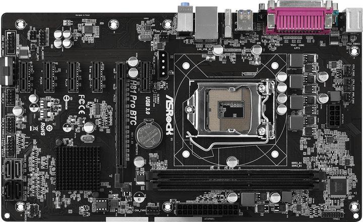Produktbild AsRock H81 Pro BTC R2.0 (LGA 1150, Intel H81, ATX)
