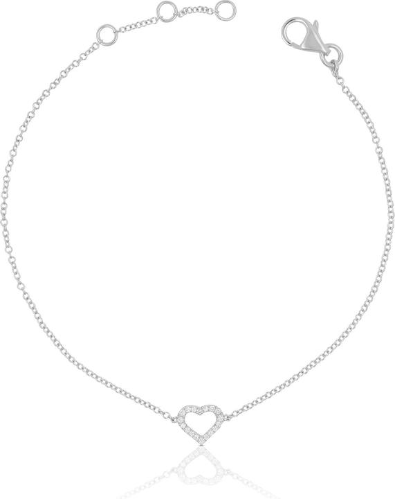 Muau Herz (19 cm, Gelbgold, Weissgold, Rotgold oder Silber)