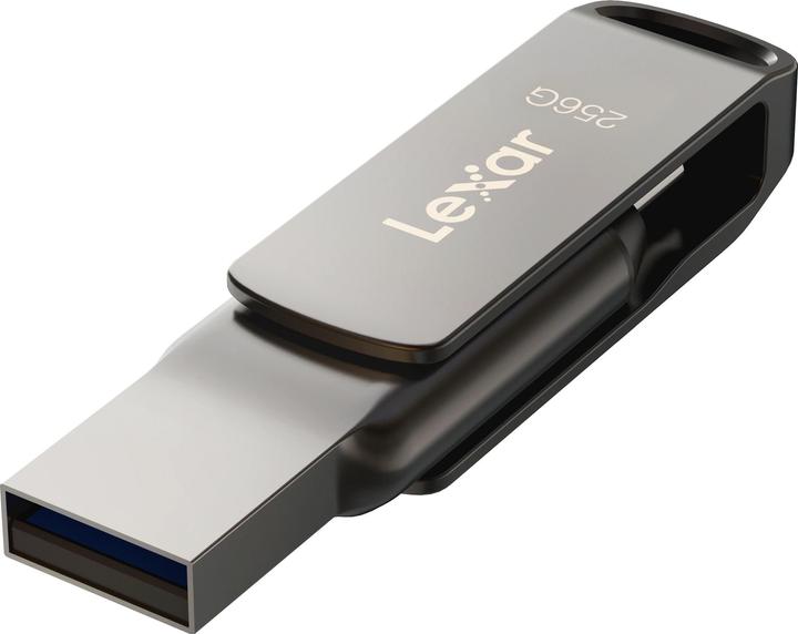 Produktbild Lexar MEMORY DRIVE FLASH USB3.1 256G/D400 LJDD400256G-BNQNG (256 GB, USB-A, USB-C)