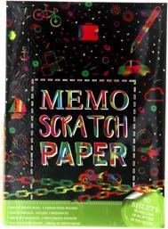 Actual product image Scratching book