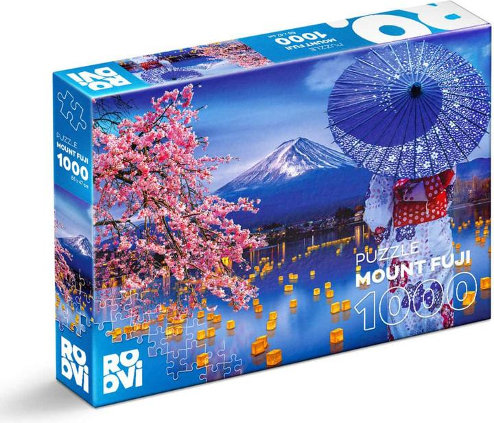 Image du produit D-Toys Puzzle 1000 pièces - Mont Fuji, Japon (1000 pièces)