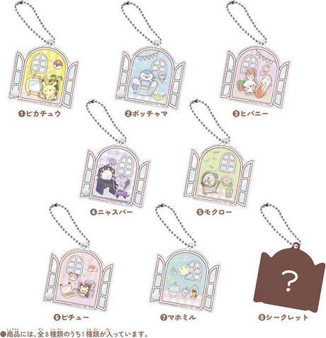 Actual product image Pokémon Pokemon PokePeace Acrylic Charm Collection (RANDOM SINGLE)