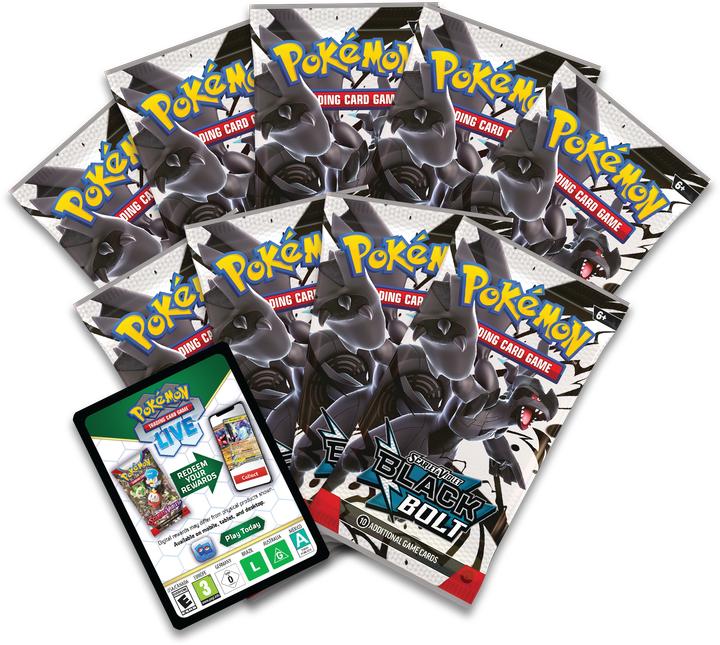 Produktbild Pokémon Scarlet & Violet Black Bolt Elite Trainer Box (Englisch, Elite / Top Trainer Box)