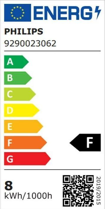 Energie-Label Philips LED Bulbs (E27, 8 W, 806 lm, 2 x, F)