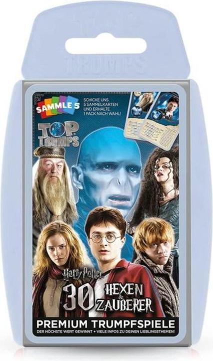 Actual product image Amigo Top Trumps Harry Potter 30 Witches and Wizards (German)