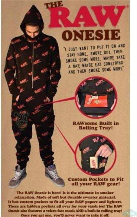 Actual product image RAW Onsie size