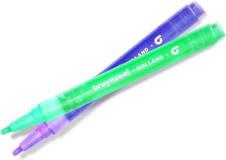 Image du produit Bruynzeel Feutres pailletés Kids (Multicolore, 6 x)