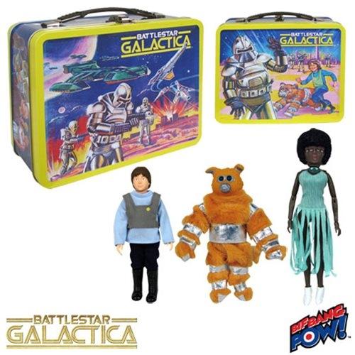 Produktbild Bif Bang Pow! Kampfstern Galactica Retro mit Lunchbox Set SD