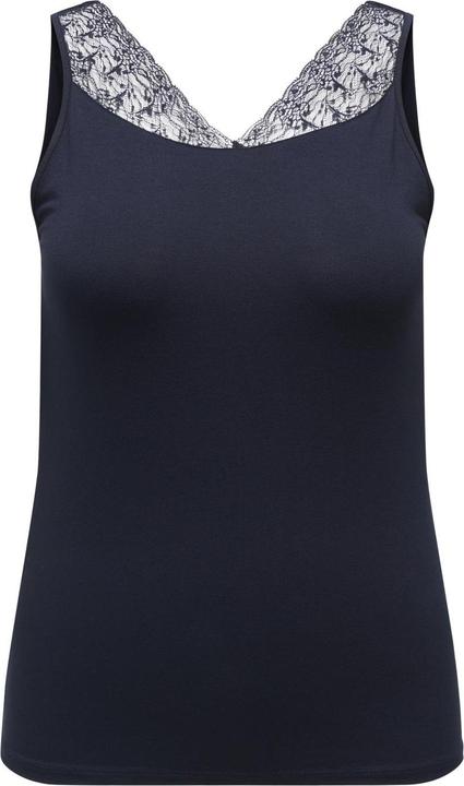Only Curvy Spitzen Oberteil