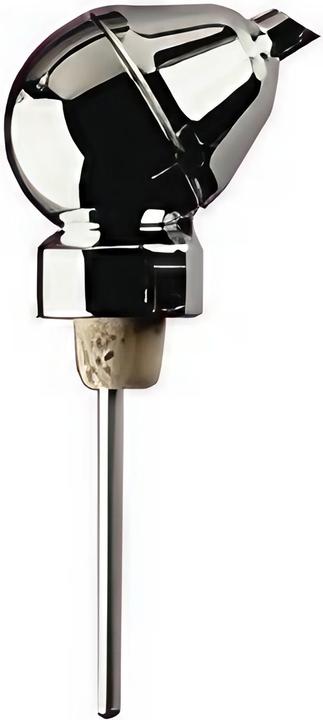 Actual product image Ich-zapfe BALL chrome-plated metal portioner (Dosing spout + pourer)