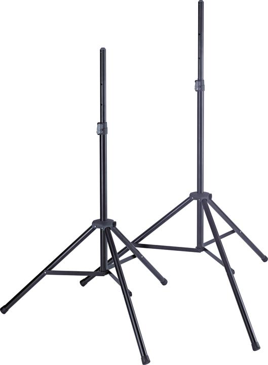 Produktbild K&M 21472 Boxenstativ Pro Alu XL (1 Stk., Wandmontage, Höhenverstellbar)