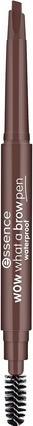 Actual product image essence wow what a brow pen waterproof (Brown)