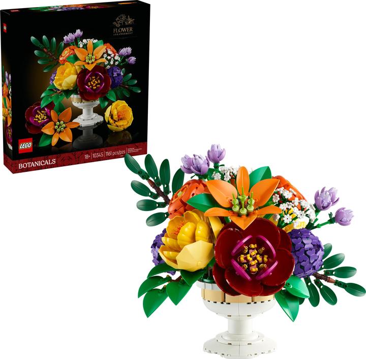 Produktbild LEGO Blumengesteck (10345, LEGO Botanical, LEGO Seltene Sets)