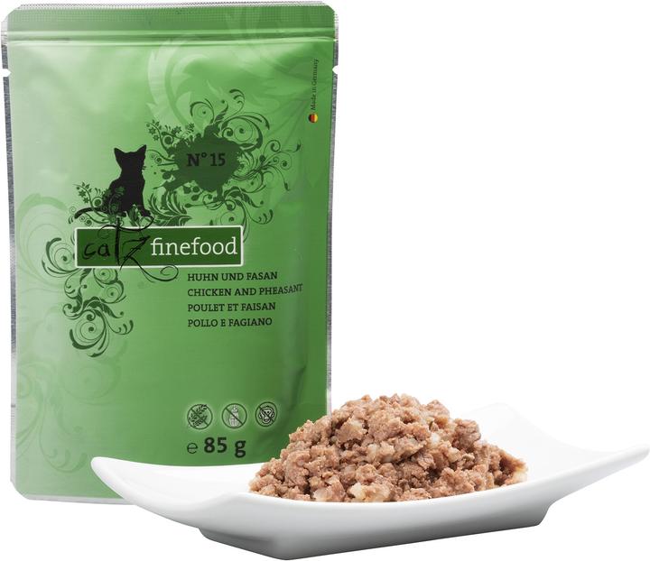 Immagine prodotto Catz Finefood No.15 Pollo e fagiano (Adulto, 16 pz., 90 g)