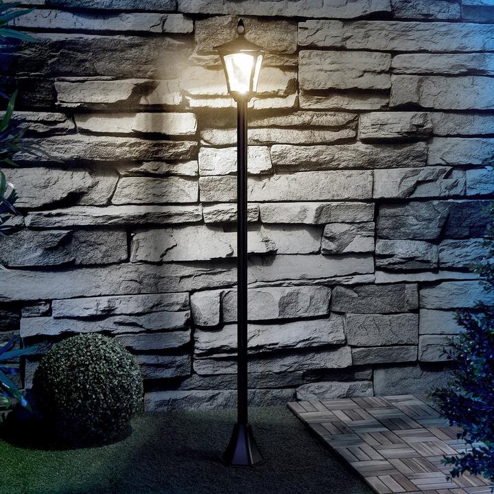 Produktbild Royal Gardineer Solar-LED-Gartenlaterne mit PIR- und Dämmerungssensor (IP44)