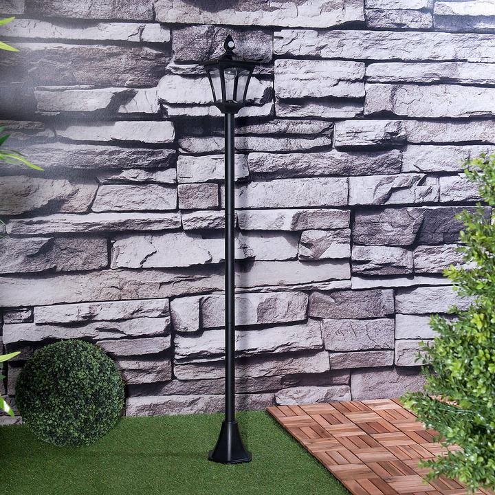Produktbild Royal Gardineer Solar-LED-Gartenlaterne mit PIR- und Dämmerungssensor (IP44)