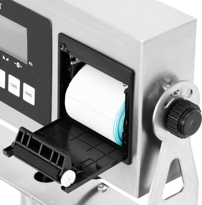 Produktbild Steinberg Plattformwaage 1000 kg / 100 g 100 x 100 cm LCD Drucker Bodenwaage Paketwaage