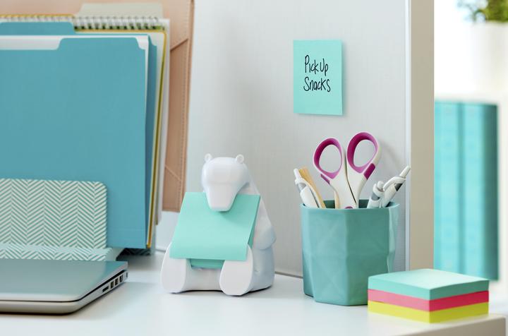 Actual product image Post-it Z-Notes Dispenser Bear (76 x 76 mm)