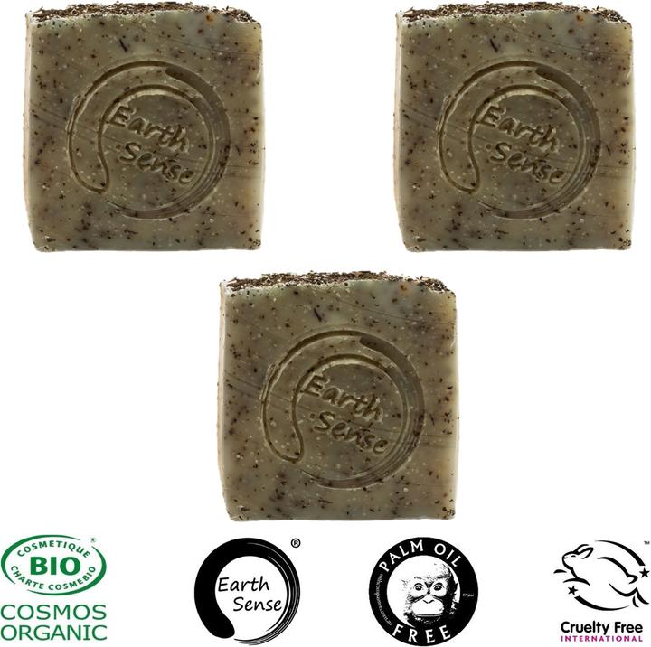 Natura Punto 3er-Set Palmölfreie feste Bio-Seife (Hartseife)