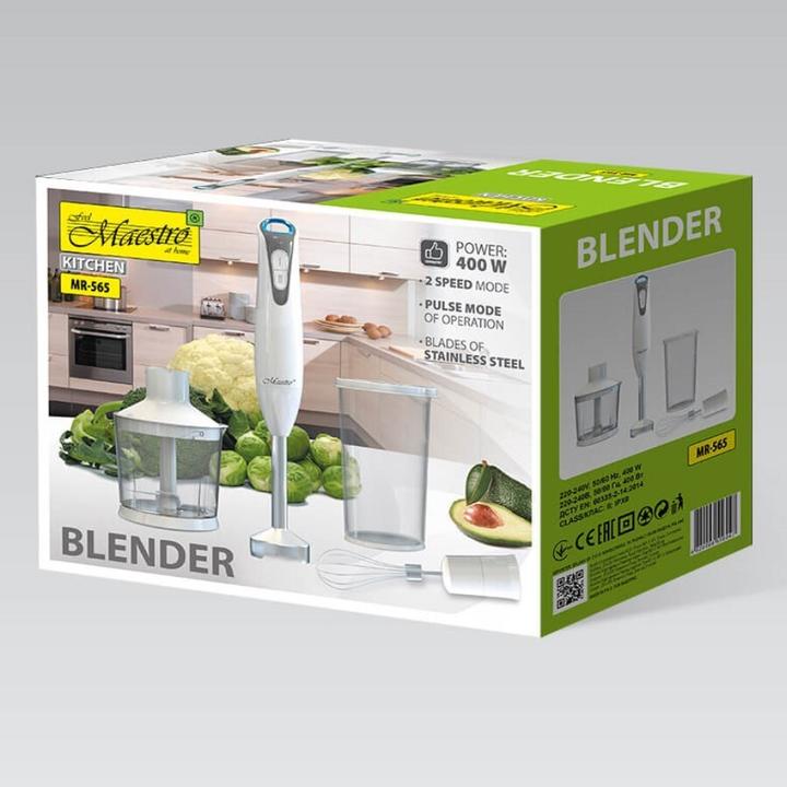 Produktbild Maestro Feel-Maestro MR565 Mixer 1 5 l Tischplatten-Mixer 350 W Grau