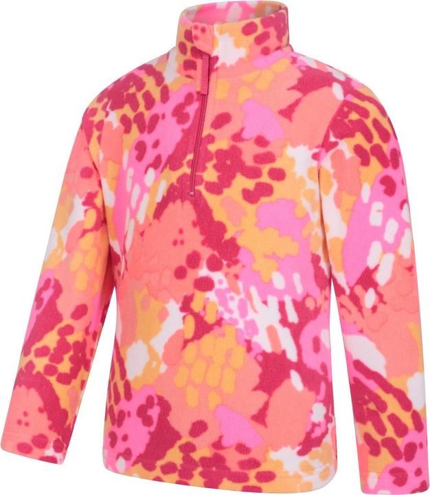 Immagine prodotto Mountain Warehouse Endeavour Felpa in Pile Astratta Mezza Cerniera Bambini (146, 152)